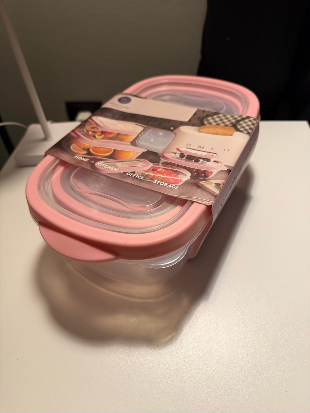 Pink Food Storage Container - Leakproof Kitchen Storage